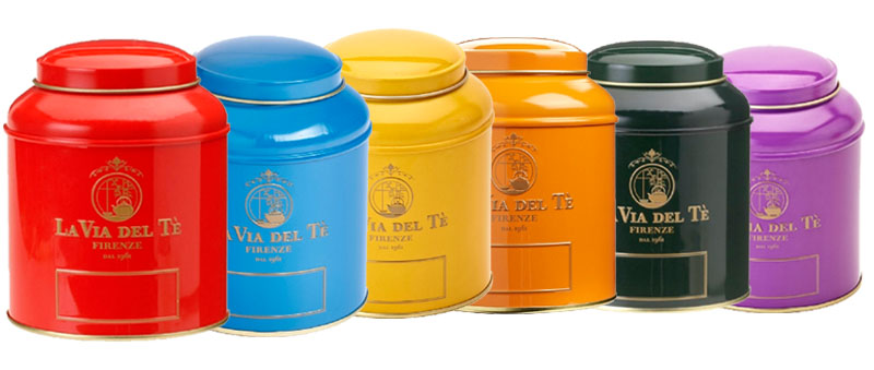 tea tin cans
