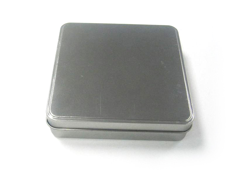 Custom Printed Cigarette Tin Box with Hinged Flip