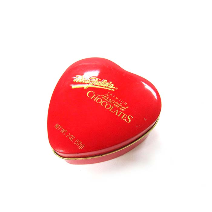 Heart Shaped Tin Box 