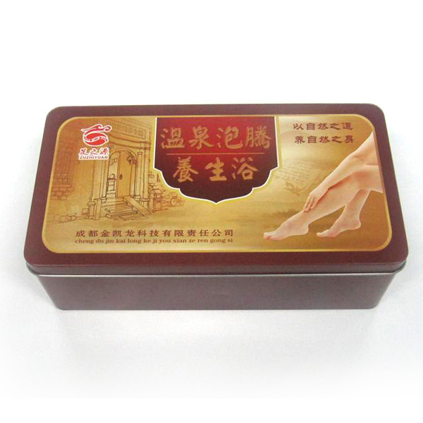 Health Bath Soap Tin Box