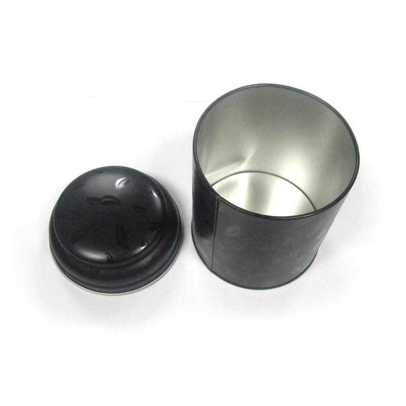 Round Black Tea Tin