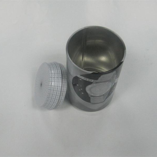 Round Watch Tin Box