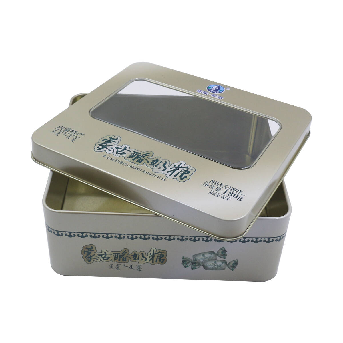 Casement Tin Box With Clear Window