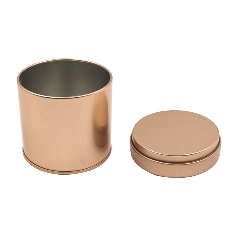 Golden Tea Canister