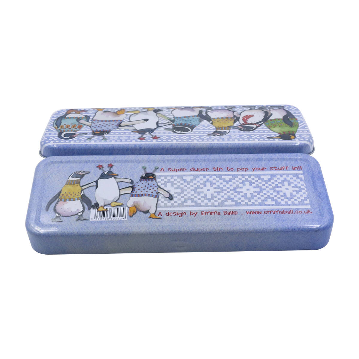 Rectangular Stationery Tin Box