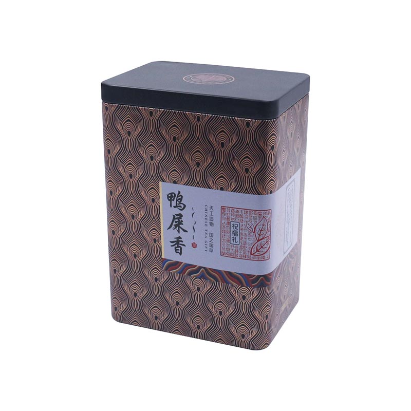 tea tin box for Duck Shit Fragrance