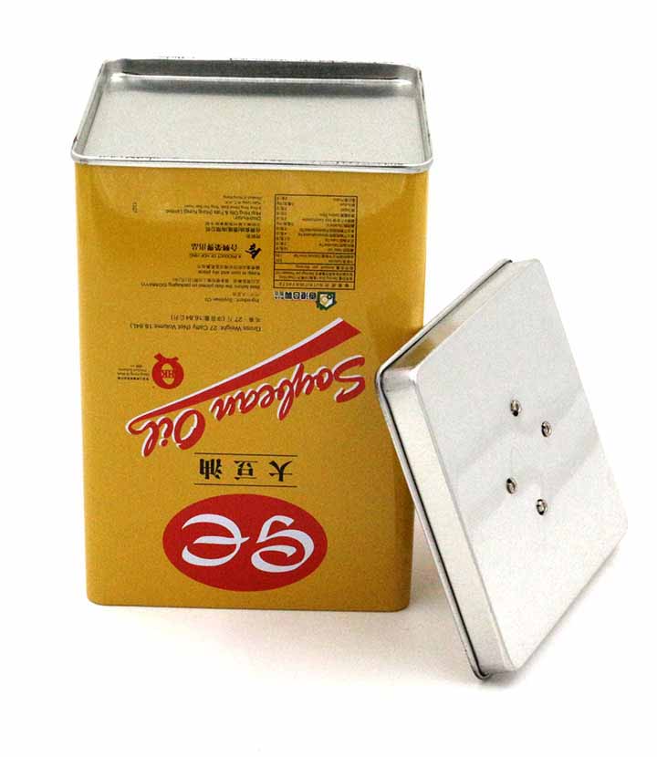 TMS419-A Square Tin