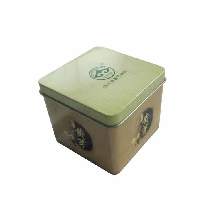 TMA25 Square Tea Tin Box