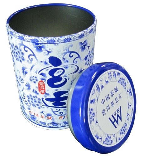 Chinese Tea Tin Can